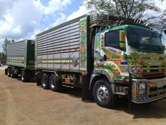 ขายรถบรรทุก 22 ล้อ พ่วงแม่-ลูกดั๊มพ์ ยี่ห้อ ISUZU DEGA FXZ 360 แรงม้า ปี 2553  ( เจ้าของขายเอง  ไม่รับนายหน้า )