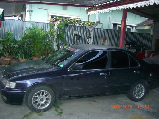 NISSAN SUNNY SALOON น้ำมัน+NGV ปี 2000 สภาพดีมากตรวจเช็คมีใบรับประกัน NISSAN SUNNY SALOON น้ำมัน+NGV ปี 2000 สภาพดีมากตรวจเช็คมีใบรับประกัน