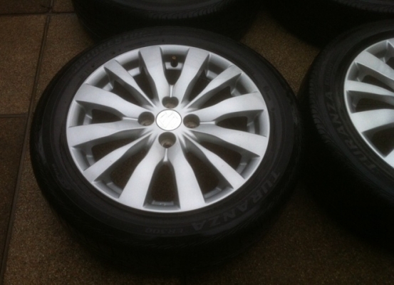 ล้อSuzuki Swift ชอบ16 พร้อมยาง Bridgestone ปี13