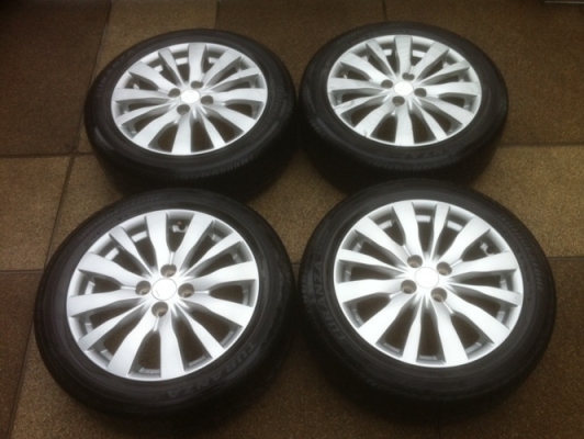 ล้อSuzuki Swift ชอบ16 พร้อมยาง Bridgestone ปี13