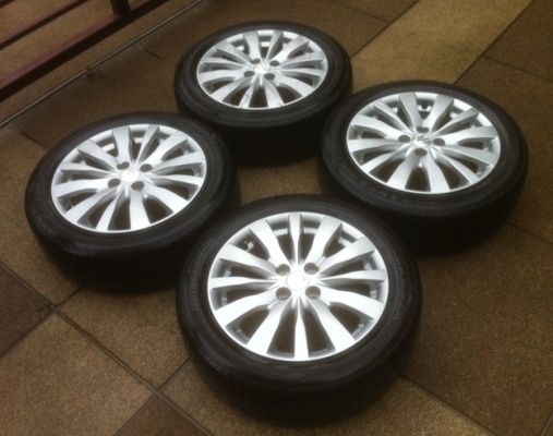 ล้อSuzuki Swift ชอบ16 พร้อมยาง Bridgestone ปี13