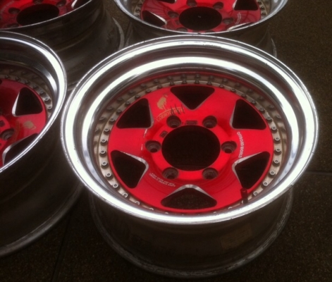 ล้อ off road ขอบ15 6รู139 made in Japan สภาพดี สีเดิมจากญี่ปุ่น ล้อ off road ขอบ15 6รู139 made in Japan สภาพดี สีเดิมจากญี่ปุ่น