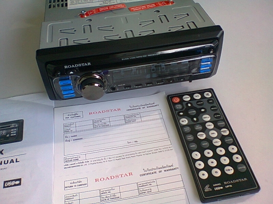 เครื่องเล่น ROADSTAR VCD USB SD MP3 CD เครื่องเล่น ROADSTAR VCD USB SD MP3 CD