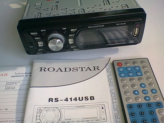 เครื่องเล่น ROADSTAR VCD USB SD MP3 CD