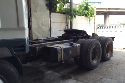 ขาย 12 ล้อดั้ม FUSO MMTFN627PNC ปี46ติด เครื่องเซียงไฮ CNG