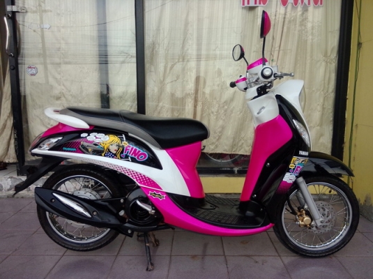 Fino FI ลายแฟชั่น รถปี57 รถ8เดือน สวยๆหัวฉีดประหยัดน้ำมัน ราคาถูกครับ