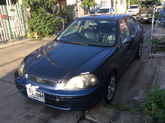 ขายครับ HONDA CIVIC. ตาโตยอดฮิต ปี96. ออโต้ V-TEC. ไม่เคยดมแกส. สีสวยหัวเคฟ. ล้อแม็ก ภายในหนังสวย. ไฟฟ้าทั้งคัน แอรหนาวมาก. เพลงเพราะ. ช่วงล่างซิ่ง หนืบๆฟิวรถซิ่ง ช่วงล่างจบๆ. เครื่องเเรงเกียรดีมาก. ความร้อนจบมเครื่องนิ่งเดินเบาเรียบ. ท่อเสียงเพราะ ภาษีเต ขายครับ HONDA CIVIC. ตาโตยอดฮิต ปี96. ออโต้ V-TEC. ไม่เคยดมแกส. สีสวยหัวเคฟ. ล้อแม็ก ภายในหนังสวย. ไฟฟ้าทั้งคัน แอรหนาวมาก. เพลงเพราะ. ช่วงล่างซิ่ง หนืบๆฟิวรถซิ่ง ช่วงล่างจบๆ. เครื่องเเรงเกียรดีมาก. ความร้อนจบมเครื่องนิ่งเดินเบาเรียบ. ท่อเสียงเพราะ ภาษีเต
