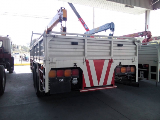 ขายรถ 10 ล้อกะบะติดเครน 5 ตัน 4 ปลอก HINO รุ่น 3H เครื่องยนต์ 195 แรงม้า