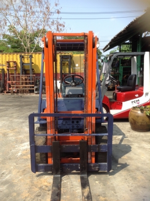 +++ ขายโฟล์คลิฟท์  TOYOTA 5FD20  ขนาด 2  ตัน  เครื่องยนต์ดีเซล  เสา  3  เมตร  เกียร์ธรรมดา  งา 1,070  มม.  ยางตันครับ