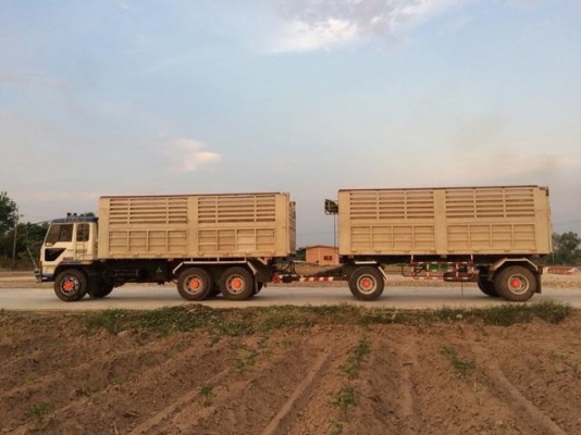 ขาย MISUBISH พ่วงแม่ลูก  เครื่อง 260 เทอโบ เลขคัสซี TF 5XXX