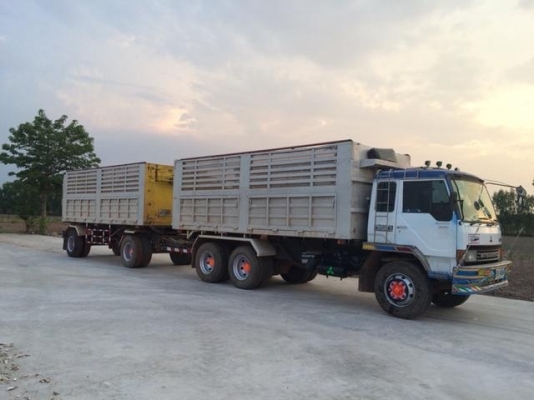 ขาย MISUBISH พ่วงแม่ลูก  เครื่อง 260 เทอโบ เลขคัสซี TF 5XXX