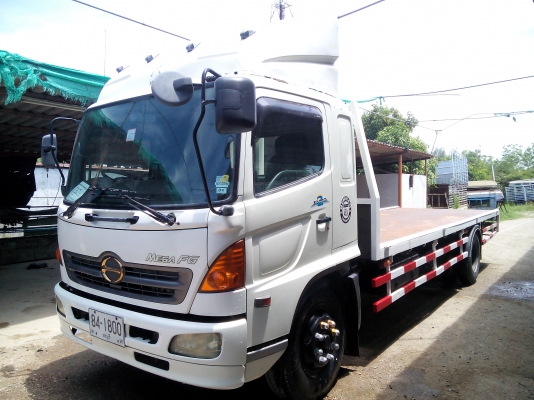 6 ล้อใหญ่  *Euro.2*  HINO  MEGA  FG1J  220 แรงม้า  *ยาว 7.20 ม.* รถสวยเดิม+สวยจริง+พร้อมใช้งาน * รถห้างแท้ * มีเล่มพร้อมโอน *