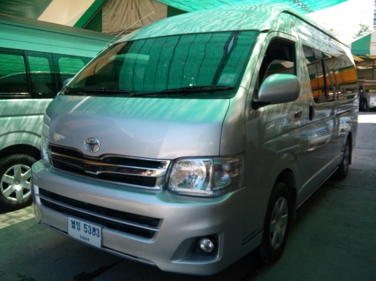 ขายรถตู้ ดีเซลล์ ปี 2012  เบาะกำมะหยี่ 4 แถว เดิมๆ ราคา 839,000  บาท สนใจโทร  0922726669  ตันหยง ค่ะ