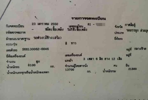 **2,250,000 บ.ต่อรอง/// 10ล้อพ่วงดั้มสามมิตร DECA-320 EURO-2 **ขาย ISUZU DECA 320 MAXLOAD 22ล้อพ่วง แม่+ลูกดั้มเหล็ก สามมิตรลอนเฉียง ISUZU DECA FXZ23NZH2 4 6SD1-TC 320แรง EURO-2 ปี50 (แม็กซ์โหลด) เครื่องเดิม เกียร์เดิม เครื่องดี แน่นดี แรง เกียร์ดี เข้าง่