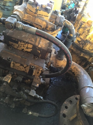 ปั๊มไฮดรอลิก pc200-5 เก่าใน