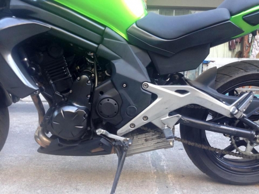***39,000*** ขาย KAwasaki ER6N ปี2013 สีเขียว ABs