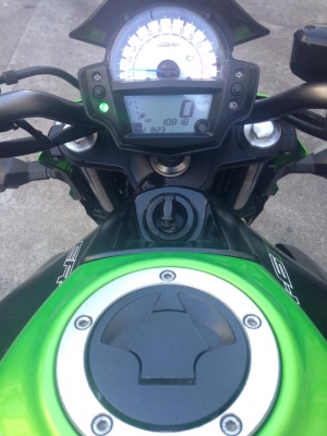 ***39,000*** ขาย KAwasaki ER6N ปี2013 สีเขียว ABs