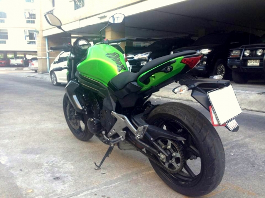 ***39,000*** ขาย KAwasaki ER6N ปี2013 สีเขียว ABs