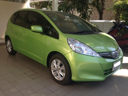 ขาย-เทริน Jazz Hybrid ปี2013 สีเขียว