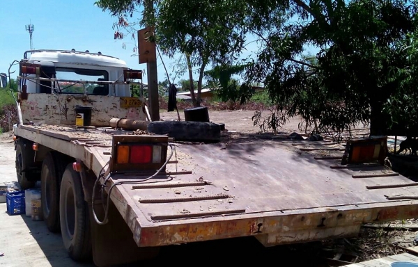 เทนเลอร์ มิตรซูซุ FN 215 K วางเครือง 6D17-220แรง สภาพดีพร้อมใช้งาน เล่มทะเบียนพร้อมโอน