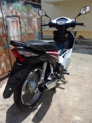 Wave110 i F1 ตัวใหม่ล่าสุด รถปี57 สี ขาว-ดำ สวยๆราคาถูกๆครับ