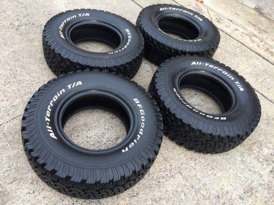 BF Goodrich All-terrain 285 75 r16 ดอก1เซนต์ ติดหนวด