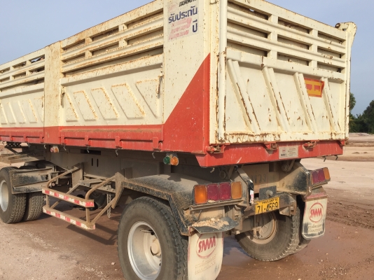 หางลูกพ่วงดั้ม2คาน SMM สามมิตรปี2556..สวย สภาพดีไม่เคยหล่น