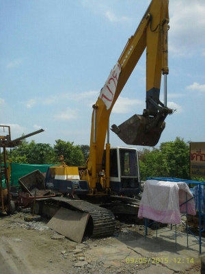 ขายรถแมคโค  KOMATSU PC200-5LC เอกสารทะเบียน