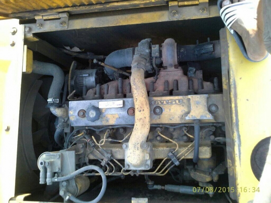 ขายรถแมคโค  KOMATSU PC200-5LC เอกสารทะเบียน