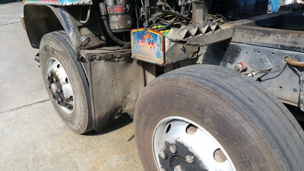 ขายรถพ่วง 24 ล้อ แม่-ลูก กระบะเนียมคอกเกษตรดั้ม ISUZU 240 วางเครื่อง.P11C-320 เกียร์ฟูเลอร์ รถใช้งาน ราคา 1200000 สนใจรีบจองด่วน