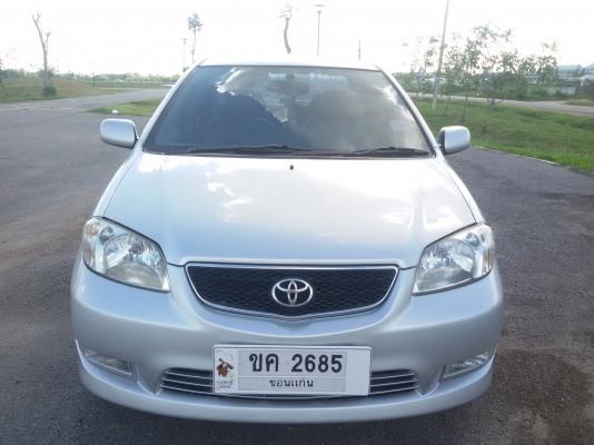 เก๋ง TOYOTA VIOS ตัวท๊อป S เครื่องดี ช่วงล่างดี สวยๆ