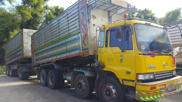 ขายรถพ่วง 24 ล้อ แม่-ลูก กระบะเนียมคอกเกษตรดั้ม HINO PROFIA P11C-320 เกียร์ฟูเลอร์ รถสวย ราค 1500000 ต่อรอง สนใจโทรจองด่วน ขายรถพ่วง 24 ล้อ แม่-ลูก กระบะเนียมคอกเกษตรดั้ม HINO PROFIA P11C-320 เกียร์ฟูเลอร์ รถสวย ราค 1500000 ต่อรอง สนใจโทรจองด่วน