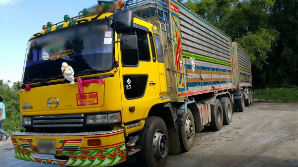 ขายรถพ่วง 24 ล้อ แม่-ลูก กระบะเนียมคอกเกษตรดั้ม HINO PROFIA P11C-320 เกียร์ฟูเลอร์ รถสวย ราค 1500000 ต่อรอง สนใจโทรจองด่วน