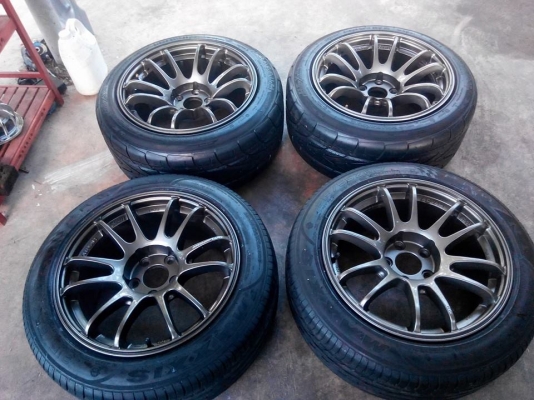 ล้อ RZ1 ขอบ17 น8.5ล9.5 5รู114 งานcosmis แท้