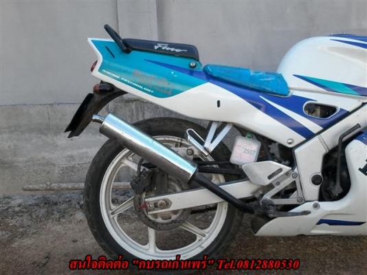 ขาย NSR150rr เอกสารพร้อมโอนภาษีขาดปีเดียวเครื่องดีระบบไฟออกแตรดังอาร์ซีวาล์วทำงานรถเดิมพร้อมใช้ ขาย 9900 บาท