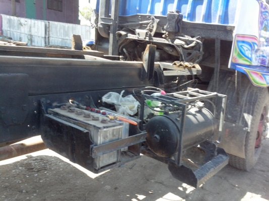 ขายรถบรรทุกหกล้อดั้มมิซูบิชิ ยูโร 2 FK 457Hเครื่อง6D16 เทอร์โบ 220 แรงม้า รถปี 46
