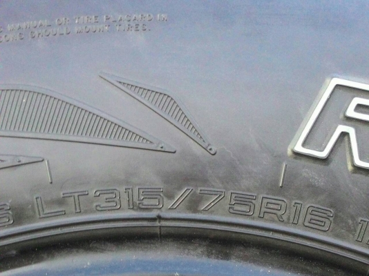 ขาย ยาง Mud 315/75 R16 (35/16)สวยๆ