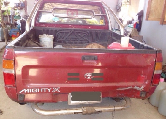 TOYOTA HILUX MIGHTY-X EXTRACAB 2.5 MT ปี 39 รถจอดไม่ได้ใช้งานสตาร์ทไม่ติดขายตามสภาพนะครับ ภายในเก๋งคอนโซลสวยครบพร้อม แอร์เย็น พวงมาลัยเพาเวอร์ กระจกธรรมดา ภายนอกเดิมบางดี มีกระบะลายเนอร์ครบ ช่วงล่างคัชซีสวยมากไม่มีดาม ล้อแม็กลายสวย ยางสภาพดี 70\% เอกสารทะเ TOYOTA HILUX MIGHTY-X EXTRACAB 2.5 MT ปี 39 รถจอดไม่ได้ใช้งานสตาร์ทไม่ติดขายตามสภาพนะครับ ภายในเก๋งคอนโซลสวยครบพร้อม แอร์เย็น พวงมาลัยเพาเวอร์ กระจกธรรมดา ภายนอกเดิมบางดี มีกระบะลายเนอร์ครบ ช่วงล่างคัชซีสวยมากไม่มีดาม ล้อแม็กลายสวย ยางสภาพดี 70\% เอกสารทะเ