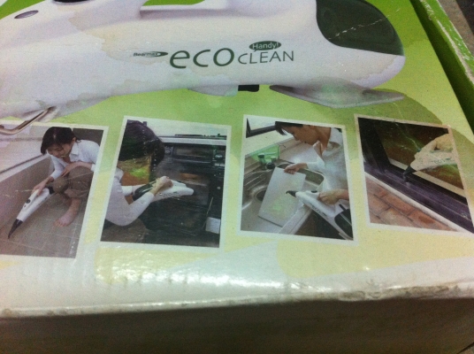 เครื่องฉีดพุ่นไอน้ำฆ่าเชื้อโรค Bearmax รุ่น Hand eco clean มีไอน้ำออกมาพุ่นสิ่งต่างได้ตามต้องการ