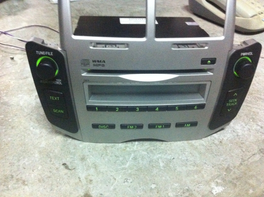 เครื่องเสียงติดมากับรถมากับรถ TOYOTA  VIOS แทบจะใหม่เพราะถอดจากรถ