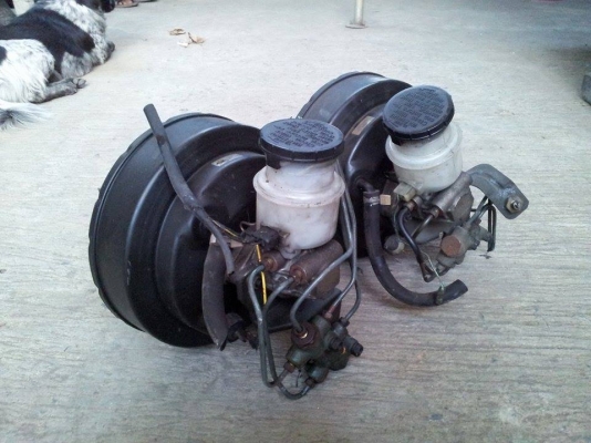 หม้อลมเบรคชั้นครึ่ง Mu / Trooper มังกร/คามิโอใส่ได้เลย