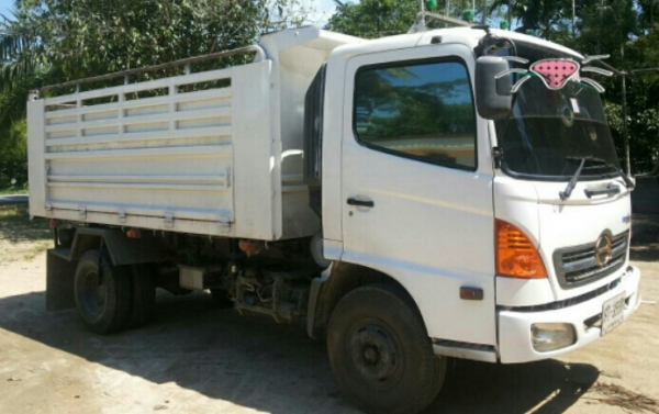 หกล้อ HiNO FC4J EPA150แรง ดั้มสามมิตร5คิว ปี48 สภาพสวยพร้อมใช้งาน เอกสารทะเบียน พรัอมโอน