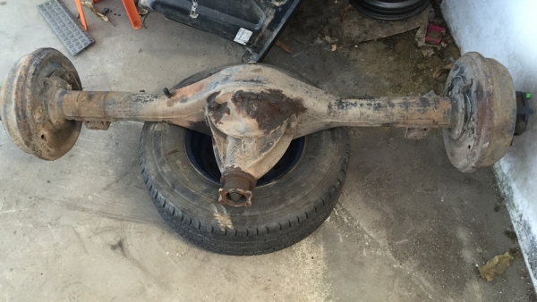 เพลาelf พร้อมกะทะ+ยาง1คู่ ใช้งานปกติรับประกันไม่หอน