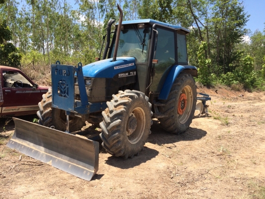 ขายรถไถ FORD TS90 2 เพลา ใบมีดดันหน้า 4 จาน เอกสารใบแจ้งจำหน่าย ราคา 750000