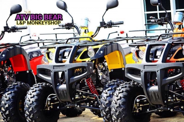 เอทีวี BIG BEAR 125 รุ่น UPGRADE ใหม่ล่าสุด ลดพิเศษจากราคา 58000 บาท เหลือเพียง 48000 บาท คุ้มสุดๆ!!!!เอทีวี บิ๊ก แบร์ 125ซีซี รุ่น UPGRADE ใหม่ล่าสุด ลดพิเศษจากราคา 58000 บาท เหลือเพียง 48000 บาท คุ้มสุดๆ!!!!
