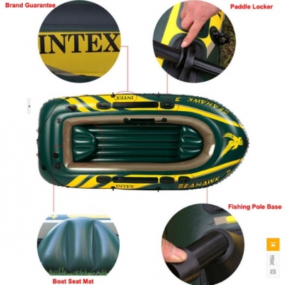 ขายเรือขายSeahawk4 พร้อมเครื่องhangkai3.5 ปี2015พร้อม แท่นเครื่องแสตนแลสอย่างดี ขาย 19000-