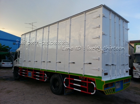 ขาย 6ล้อ Isuzu deca Euro2 ปี47 ตู้10บาน โทร 0872508883
