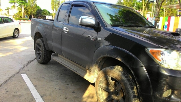 ขาย VIGO 2.5E แคป ปี 08 โฟวีล 4x4   รถบ้านออกป้ายแดงใช้ขับไปทำงาน(รับราชการ)