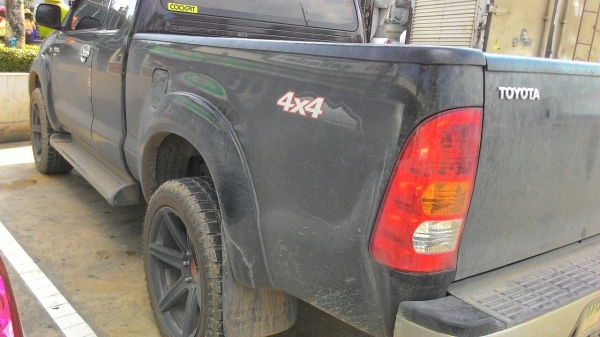 ขาย VIGO 2.5E แคป ปี 08 โฟวีล 4x4   รถบ้านออกป้ายแดงใช้ขับไปทำงาน(รับราชการ)