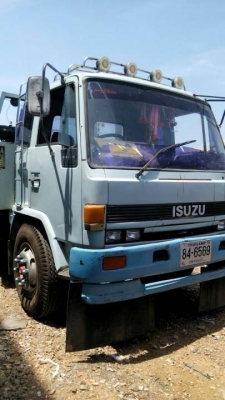 รถเทนเลอร์สิบล้อเพลาเดียว ISUZU JCMเคื่อง185วางหัวROCKEYเบรคทิพฟี่ราคา500,000 090-772-3710 098-539-6074